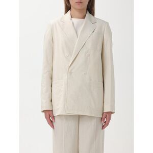A.p.c. Blazer woman Women Yellow Cream Suits